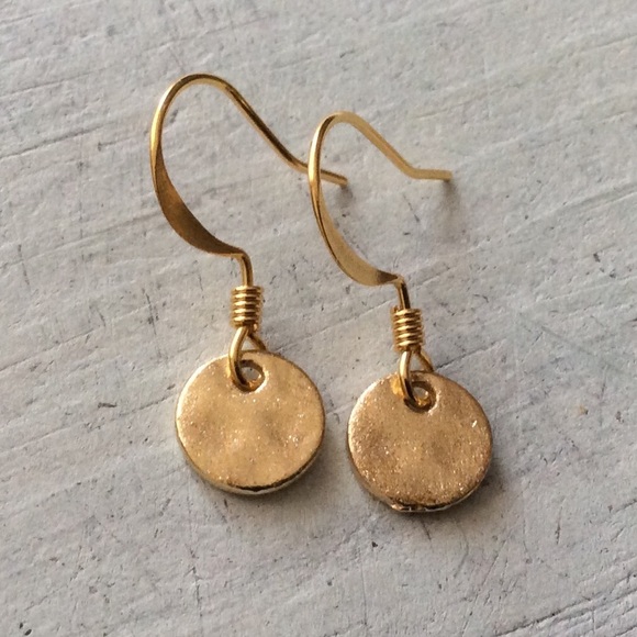Simple style everyday earrings gold plated - Picture 4 of 6
